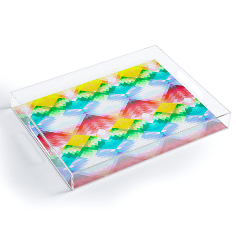 Deniz Ercelebi Crystal Rainbow Acrylic Tray