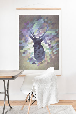 Deniz Ercelebi Digi Deer Art Print And Hanger