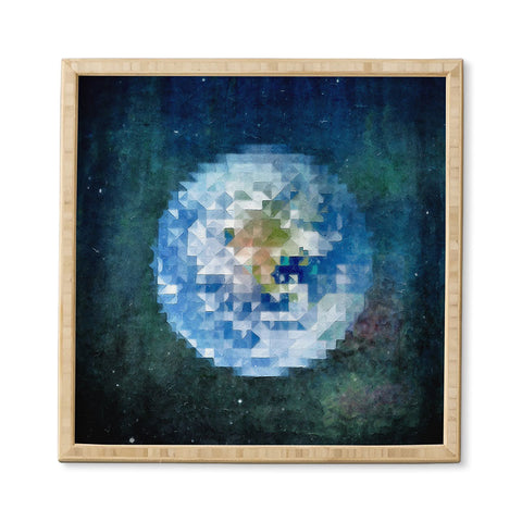Deniz Ercelebi Earth 3 Framed Wall Art