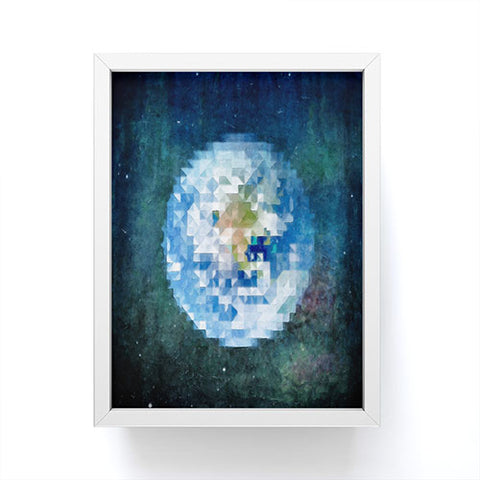 Deniz Ercelebi Earth 3 Framed Mini Art Print