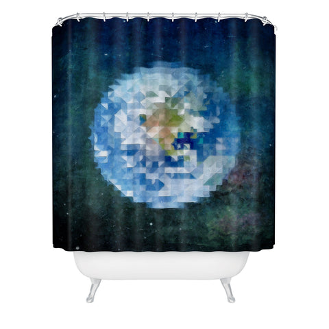 Deniz Ercelebi Earth 3 Shower Curtain