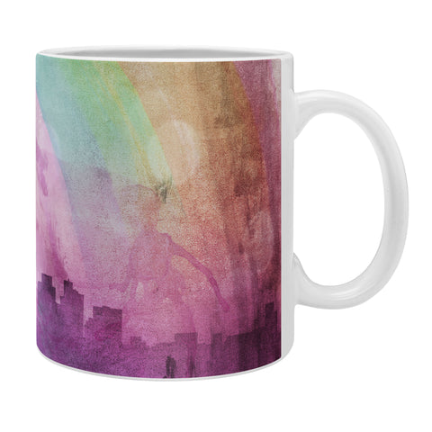 Deniz Ercelebi Eiffel rainbow Coffee Mug