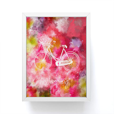 Deniz Ercelebi Hello Spring 2015 Framed Mini Art Print