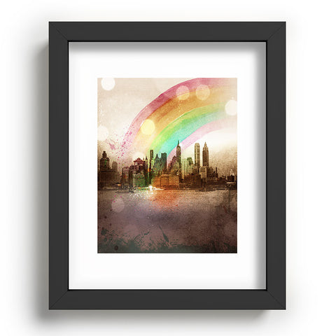 Deniz Ercelebi NYC Rainbow Recessed Framing Rectangle