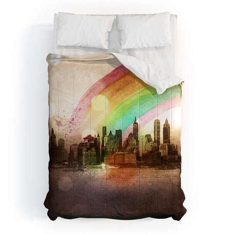 Deniz Ercelebi NYC Rainbow Comforter