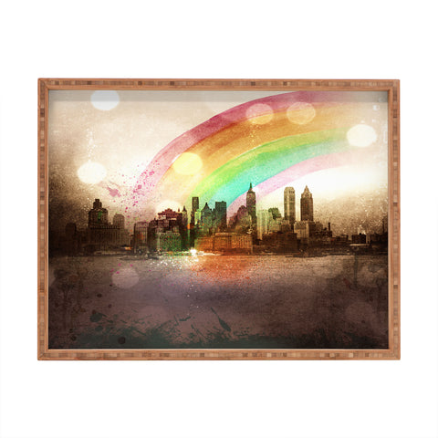 Deniz Ercelebi NYC Rainbow Rectangular Tray