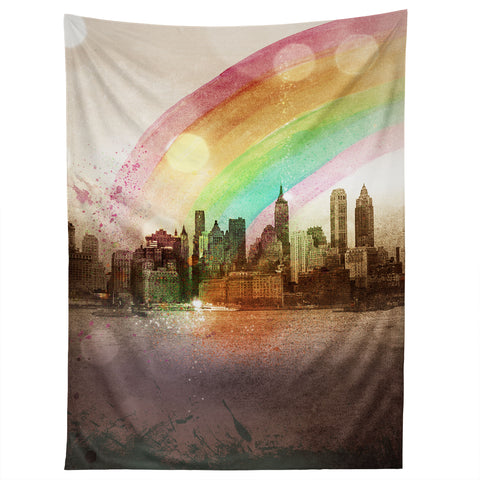 Deniz Ercelebi NYC Rainbow Tapestry