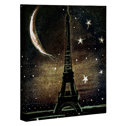 Deniz Ercelebi Paris Midnight Art Canvas