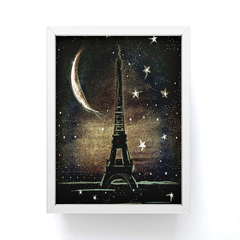 Deniz Ercelebi Paris Midnight Framed Mini Art Print