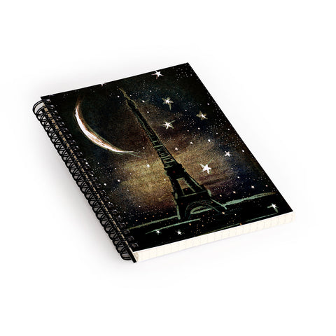 Deniz Ercelebi Paris Midnight Spiral Notebook