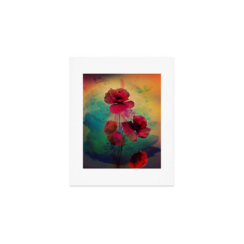 Deniz Ercelebi Poppies Art Print