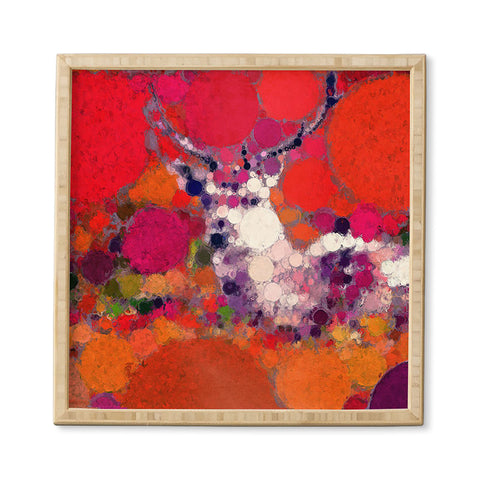 Deniz Ercelebi Purple Deer Framed Wall Art