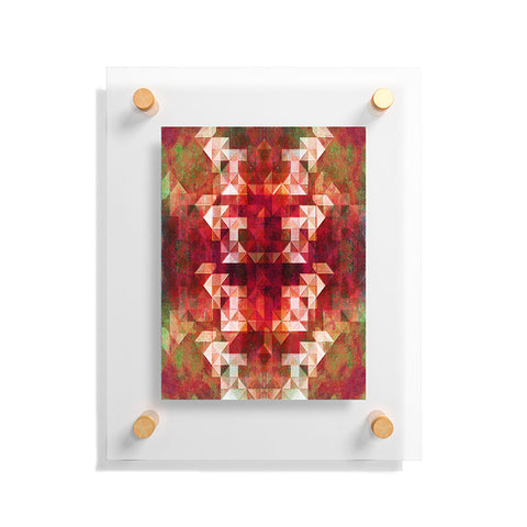 Deniz Ercelebi Red 2 Floating Acrylic Print