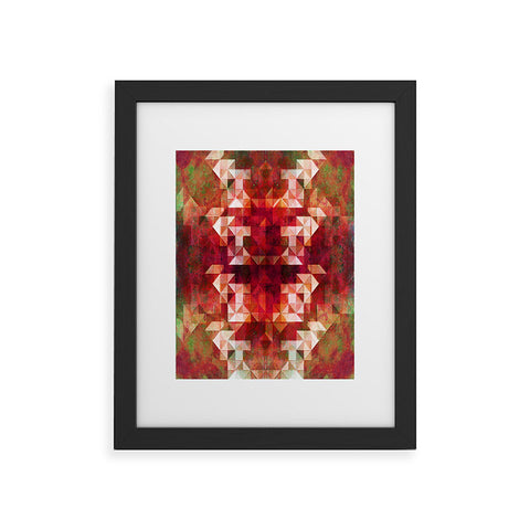 Deniz Ercelebi Red 2 Framed Art Print