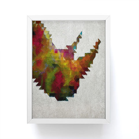Deniz Ercelebi Rhino 1 Framed Mini Art Print