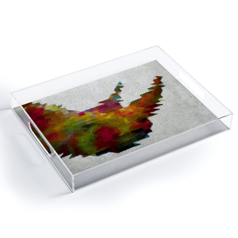 Deniz Ercelebi Rhino 1 Acrylic Tray