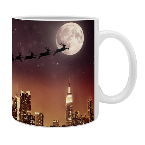 Deniz Ercelebi Santa in NYC Coffee Mug