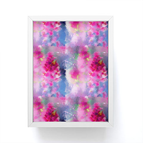 Deniz Ercelebi Spring floral paint 1 Framed Mini Art Print