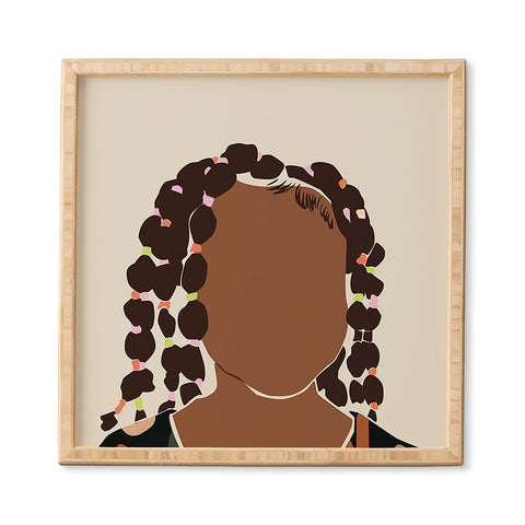 Domonique Brown Black Girl Magic No 1 Framed Wall Art
