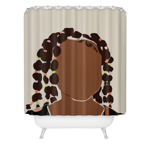 Domonique Brown Black Girl Magic No 1 Shower Curtain