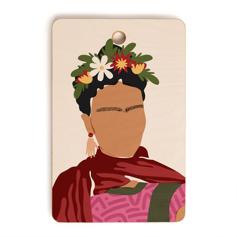 Domonique Brown Frida Kahlo I Cutting Board Rectangle