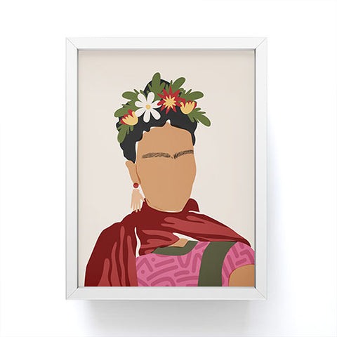 Domonique Brown Frida Kahlo I Framed Mini Art Print