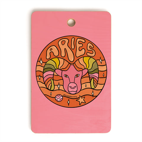 Doodle By Meg 2020 Aries Cutting Board Rectangle