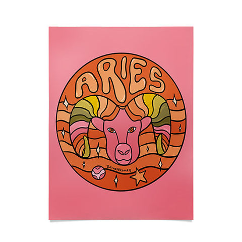 Doodle By Meg 2020 Aries Poster