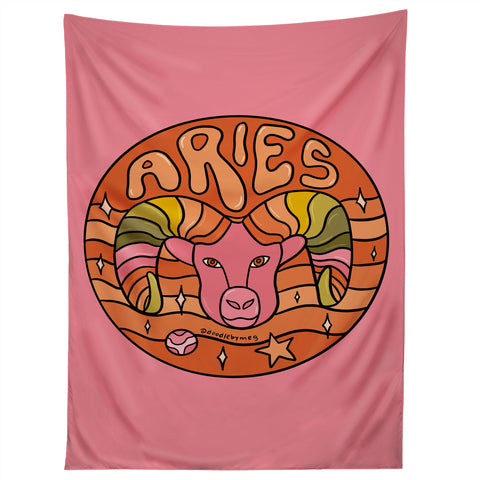 Doodle By Meg 2020 Aries Tapestry