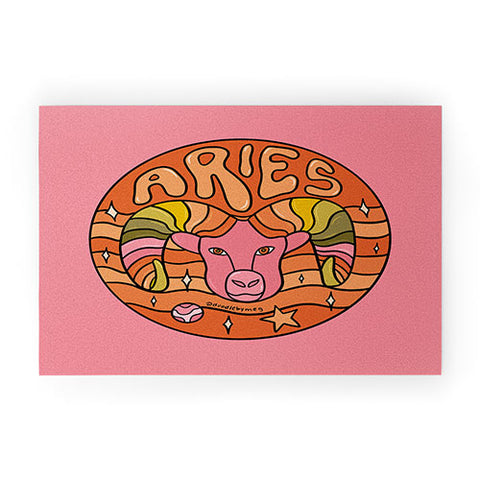 Doodle By Meg 2020 Aries Welcome Mat