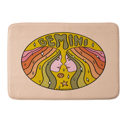 Doodle By Meg 2020 Gemini Memory Foam Bath Mat