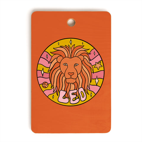 Doodle By Meg 2020 Leo Cutting Board Rectangle