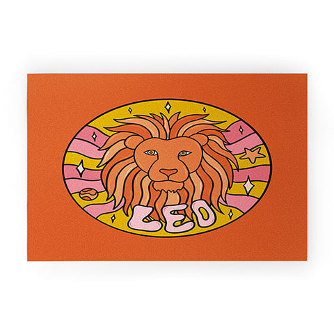 Doodle By Meg 2020 Leo Welcome Mat