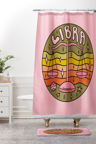 Doodle By Meg 2020 Libra Shower Curtain And Mat