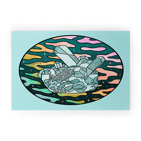 Doodle By Meg Aquarius Crystal Welcome Mat