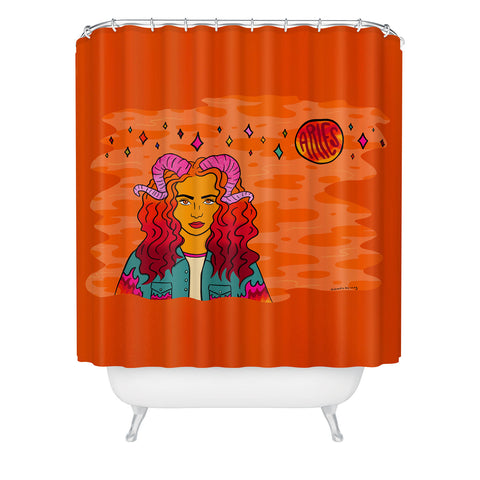 Doodle By Meg Aries Babe Shower Curtain