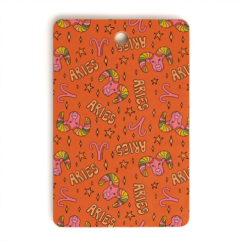 Doodle By Meg Aries Print Cutting Board Rectangle