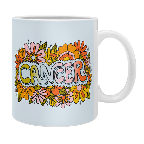 Doodle By Meg Cancer Flowers Coffee Mug