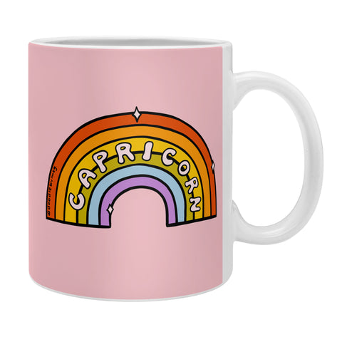 Doodle By Meg Capricorn Rainbow Coffee Mug