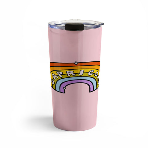 Doodle By Meg Capricorn Rainbow Travel Mug