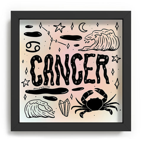 Doodle By Meg Celestial Cancer Recessed Framing Square