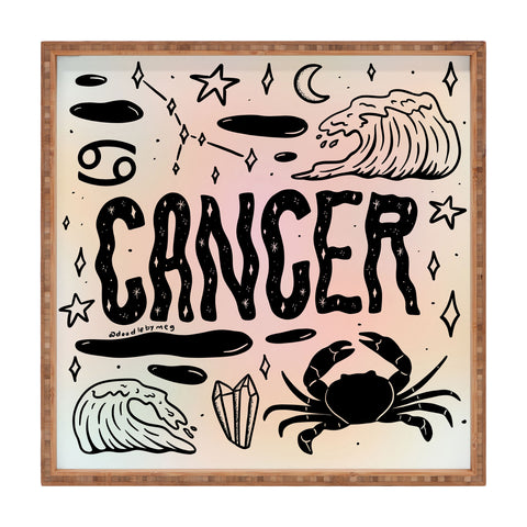 Doodle By Meg Celestial Cancer Square Tray