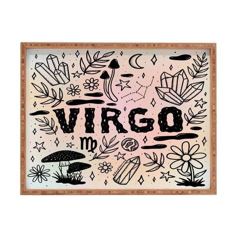 Doodle By Meg Celestial Virgo Rectangular Tray