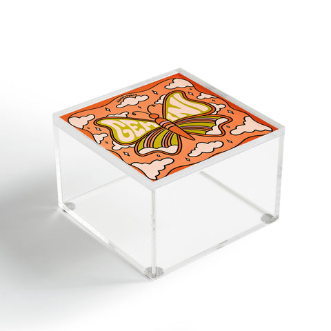 Doodle By Meg Gemini Butterfly Acrylic Box