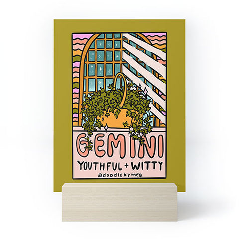 Doodle By Meg Gemini Plant Mini Art Print