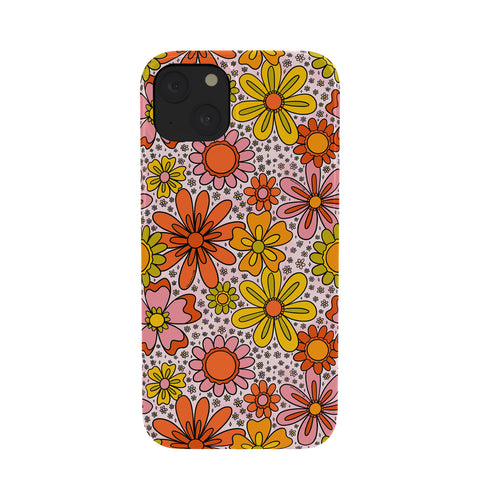 Doodle By Meg Groovy Flowers in Pink Phone Case