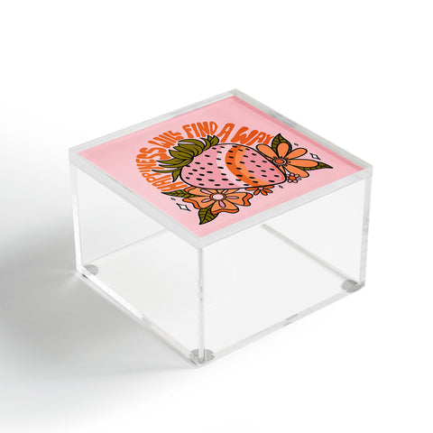 Doodle By Meg Happiness Will Find A Way Acrylic Box