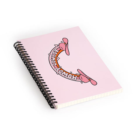 Doodle By Meg Howdy Cowboy Spiral Notebook