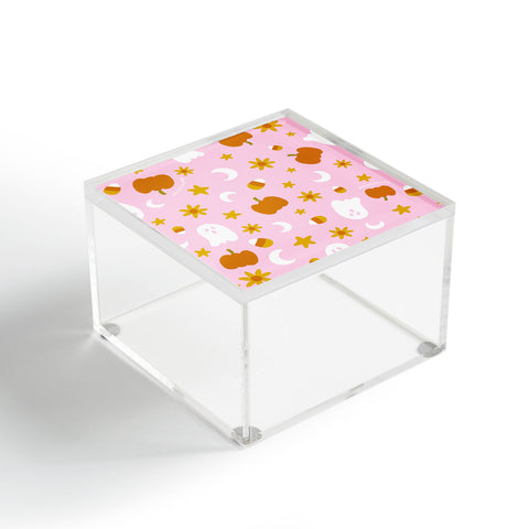 Doodle By Meg Is It Fall Yet in Pink Acrylic Box