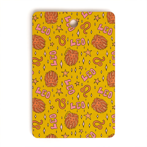 Doodle By Meg Leo Print Cutting Board Rectangle